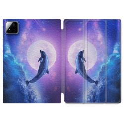 Coque Renforcée Pour Xiaomi Pad 7 / 7 Pro Animal Dauphin Vague