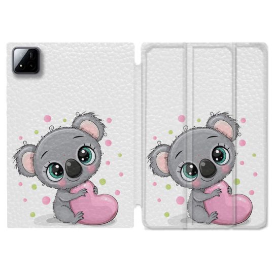 Coque Renforcée Pour Xiaomi Pad 7 / 7 Pro Animal Koala Cœur