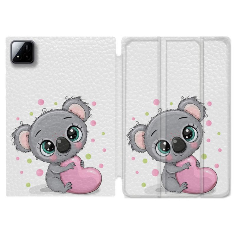 Coque Renforcée Pour Xiaomi Pad 7 / 7 Pro Animal Koala Cœur