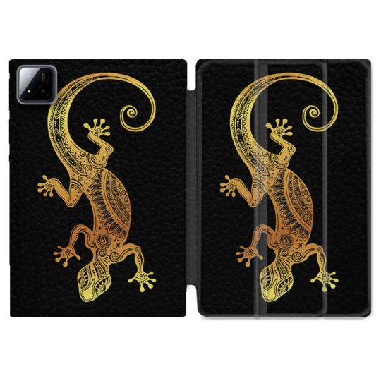 Coque Renforcée Pour Xiaomi Pad 7 / 7 Pro Animal Lezard Noir