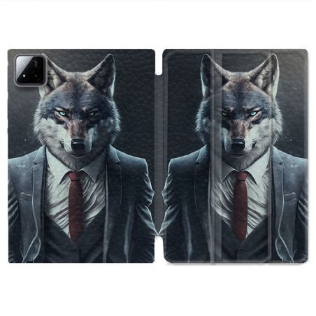 Coque Renforcée Pour Xiaomi Pad 7 / 7 Pro Animal Loup Business