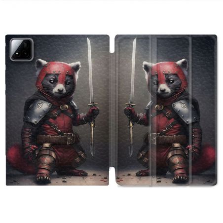 Coque Renforcée Pour Xiaomi Pad 7 / 7 Pro Animal Raton Samouraï