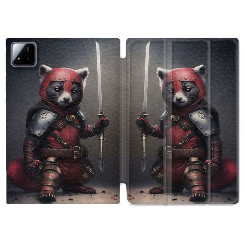 Coque Renforcée Pour Xiaomi Pad 7 / 7 Pro Animal Raton Samouraï