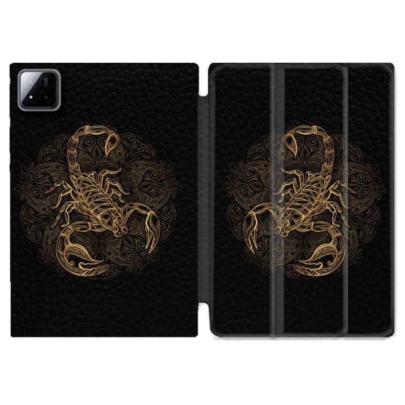 Coque Renforcée Pour Xiaomi Pad 7 / 7 Pro Animal Scorpion Fresque