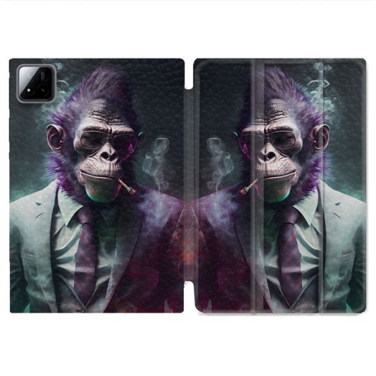 Coque Renforcée Pour Xiaomi Pad 7 / 7 Pro Animal Singe Business