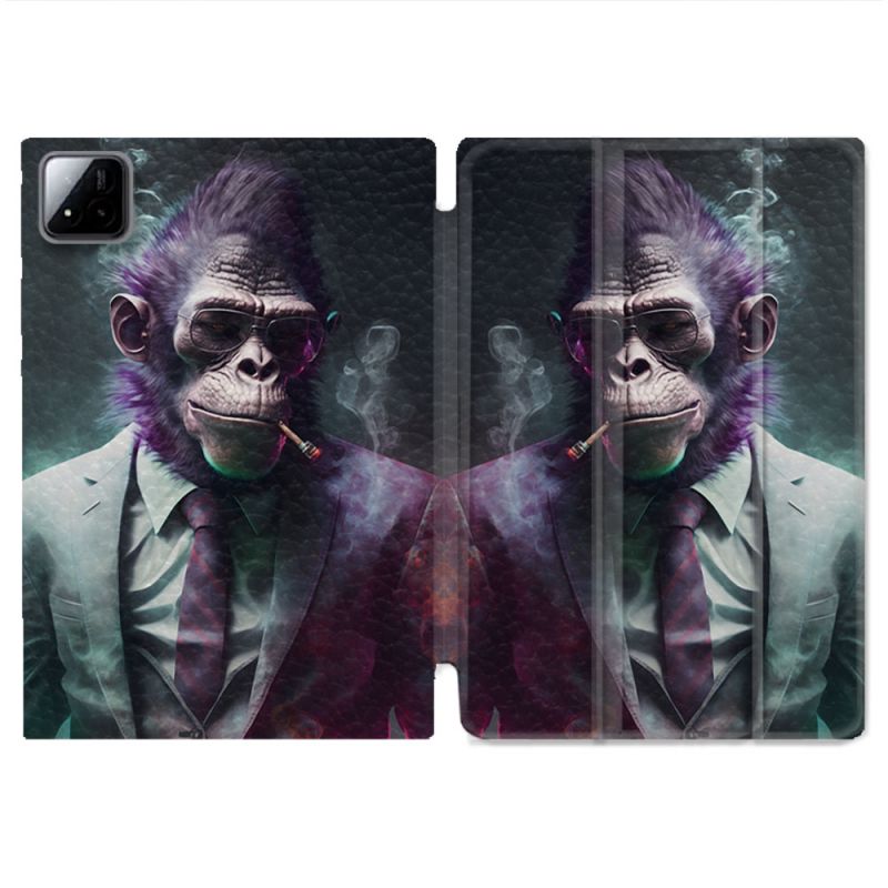 Coque Renforcée Pour Xiaomi Pad 7 / 7 Pro Animal Singe Business