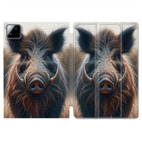 Coque Renforcée Pour Xiaomi Pad 7 / 7 Pro Chasse Sanglier Attaque