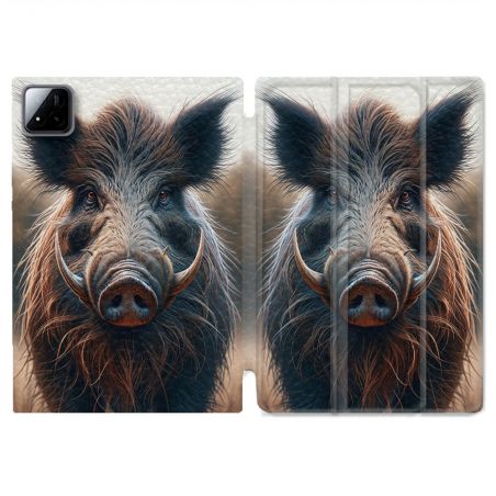 Coque Renforcée Pour Xiaomi Pad 7 / 7 Pro Chasse Sanglier Attaque