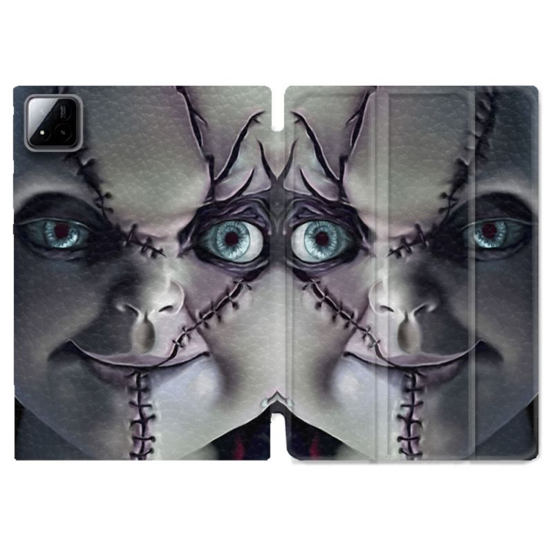 Coque Renforcée Pour Xiaomi Pad 7 / 7 Pro Horreur Chucky Cicatrice