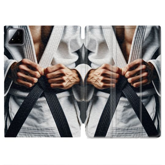 Coque Renforcée Pour Xiaomi Pad 7 / 7 Pro Kimono Ceinture