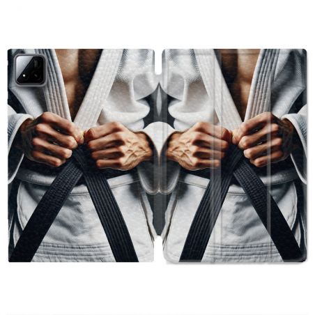 Coque Renforcée Pour Xiaomi Pad 7 / 7 Pro Kimono Ceinture