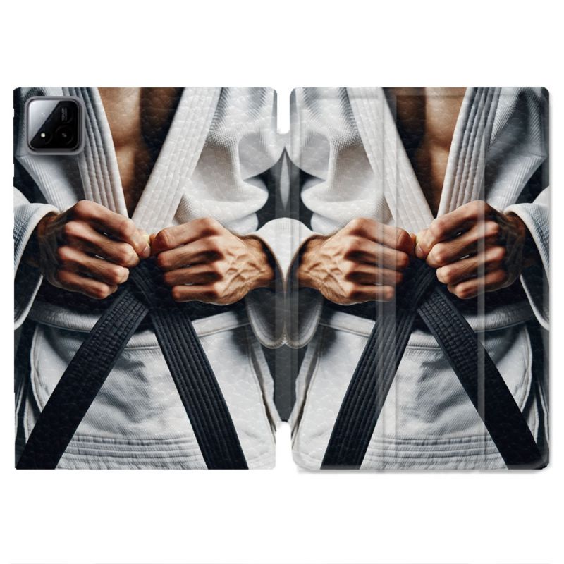 Coque Renforcée Pour Xiaomi Pad 7 / 7 Pro Kimono Ceinture