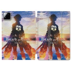 Coque Renforcée Pour Xiaomi Pad 7 / 7 Pro Manga Attaque Titans Soleil