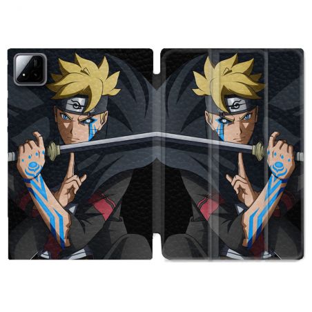 Coque Renforcée Pour Xiaomi Pad 7 / 7 Pro Manga Boruto Tatouage