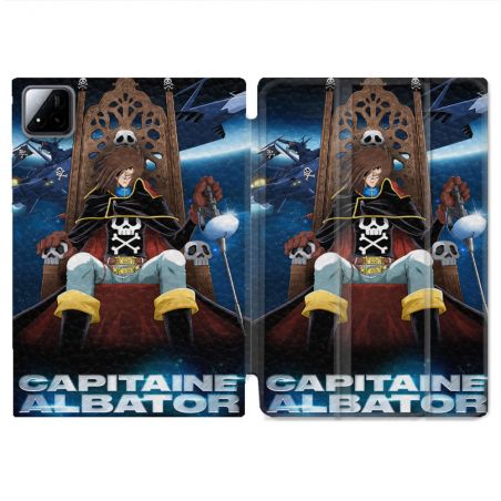 Coque Renforcée Pour Xiaomi Pad 7 / 7 Pro Manga Capitaine Albator