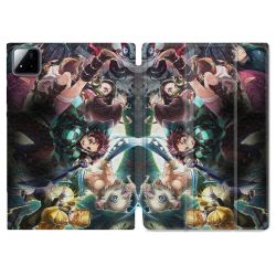 Coque Renforcée Pour Xiaomi Pad 7 / 7 Pro Manga Demon Slayer Groupe