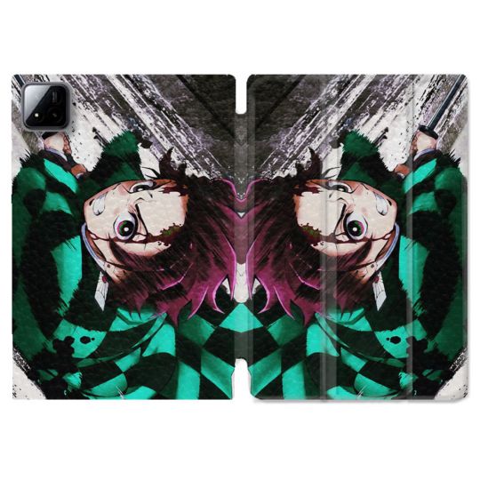 Coque Renforcée Pour Xiaomi Pad 7 / 7 Pro Manga Demon Slayer Tanjiro