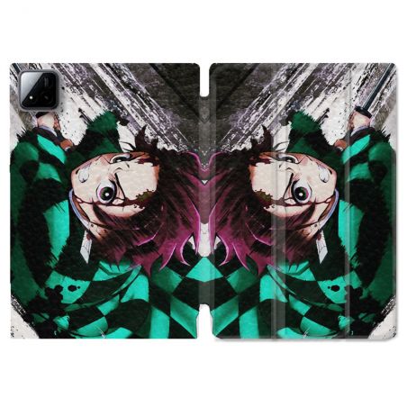 Coque Renforcée Pour Xiaomi Pad 7 / 7 Pro Manga Demon Slayer Tanjiro