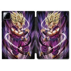 Coque Renforcée Pour Xiaomi Pad 7 / 7 Pro Manga Dragon Ball Sangohan Violet