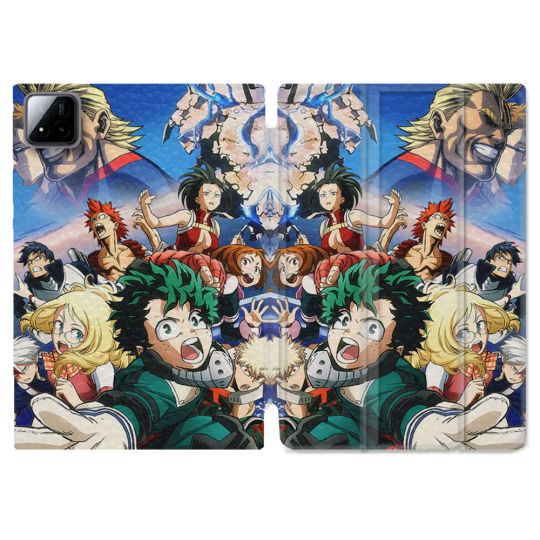 Coque Renforcée Pour Xiaomi Pad 7 / 7 Pro Manga My Hero Academia Affiche