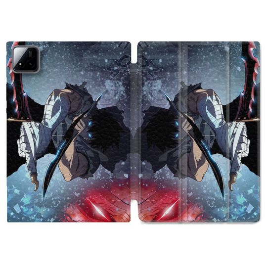 Coque Renforcée Pour Xiaomi Pad 7 / 7 Pro Manga Solo Leveling Sung Epee
