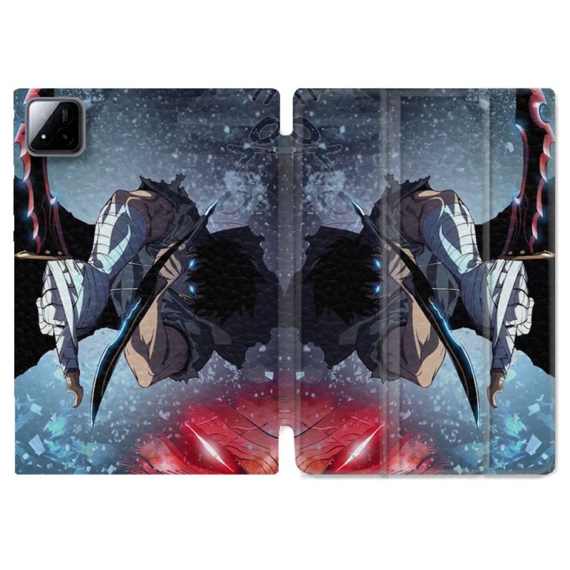 Coque Renforcée Pour Xiaomi Pad 7 / 7 Pro Manga Solo Leveling Sung Epee