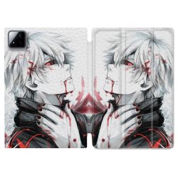 Coque Renforcée Pour Xiaomi Pad 7 / 7 Pro Manga Tokyo Ghoul Kaneki Blanc