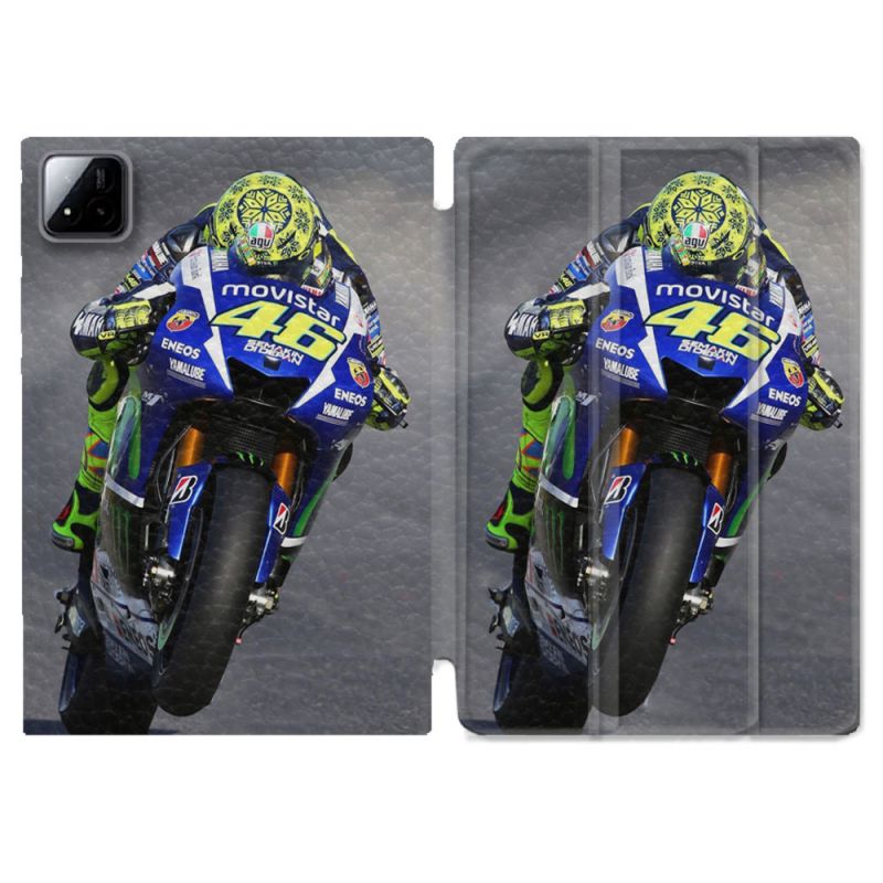 Coque Renforcée Pour Xiaomi Pad 7 / 7 Pro Moto Course GP Wheeling 46