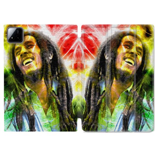 Coque Renforcée Pour Xiaomi Pad 7 / 7 Pro Musique Bob Marley Color