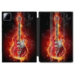 Coque Renforcée Pour Xiaomi Pad 7 / 7 Pro Musique Guitare Electrique