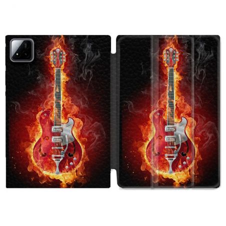 Coque Renforcée Pour Xiaomi Pad 7 / 7 Pro Musique Guitare Electrique