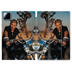 Coque Renforcée Pour Xiaomi Pad 7 / 7 Pro Musique Johnny Hallyday Moto