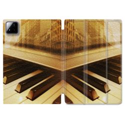 Coque Renforcée Pour Xiaomi Pad 7 / 7 Pro Musique Piano Retro