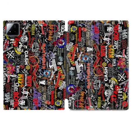 Coque Renforcée Pour Xiaomi Pad 7 / 7 Pro Musique Rock Groupe