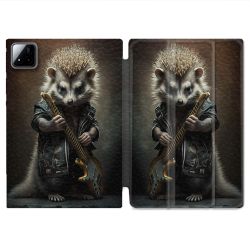 Coque Renforcée Pour Xiaomi Pad 7 / 7 Pro Musique Rock Herisson