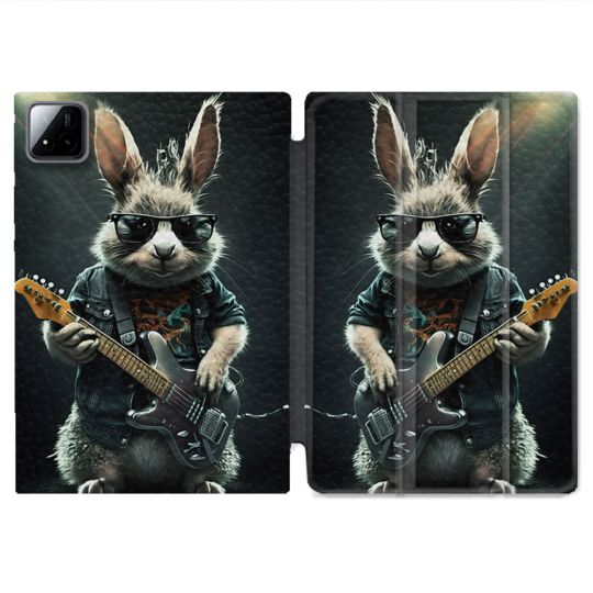 Coque Renforcée Pour Xiaomi Pad 7 / 7 Pro Musique Rock Lapin