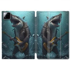 Coque Renforcée Pour Xiaomi Pad 7 / 7 Pro Musique Rock Requin