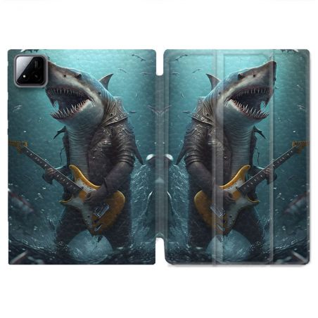Coque Renforcée Pour Xiaomi Pad 7 / 7 Pro Musique Rock Requin