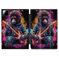 Coque Renforcée Pour Xiaomi Pad 7 / 7 Pro Musique Rock Singe