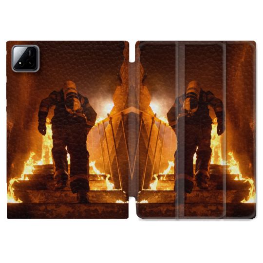 Coque Renforcée Pour Xiaomi Pad 7 / 7 Pro Pompier Escalier