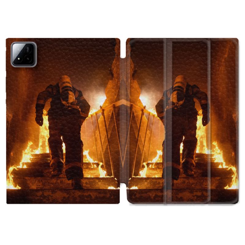 Coque Renforcée Pour Xiaomi Pad 7 / 7 Pro Pompier Escalier