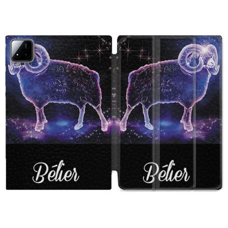 Coque Renforcée Pour Xiaomi Pad 7 / 7 Pro Signe Zodiaque 2 Bélier