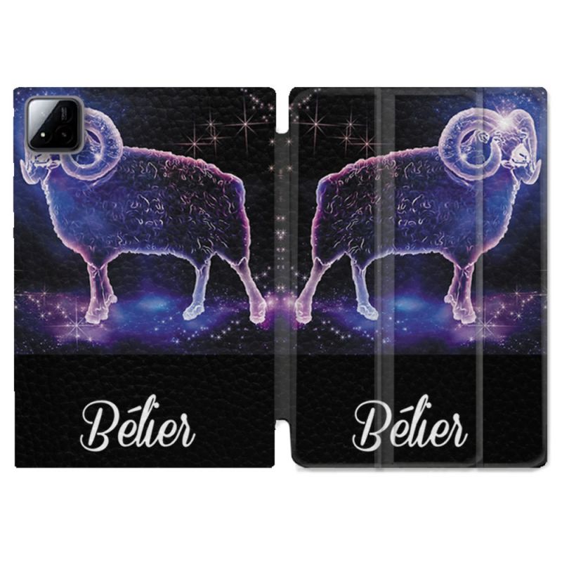 Coque Renforcée Pour Xiaomi Pad 7 / 7 Pro Signe Zodiaque 2 Bélier