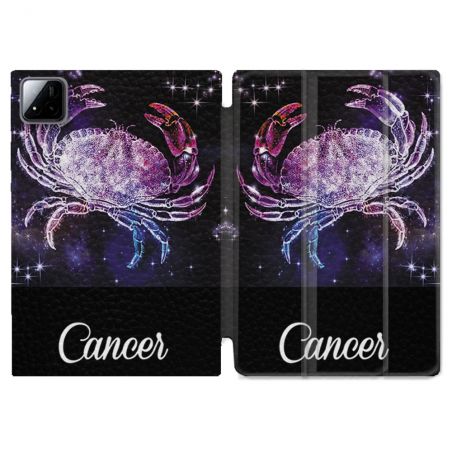 Coque Renforcée Pour Xiaomi Pad 7 / 7 Pro Signe Zodiaque 2 Cancer