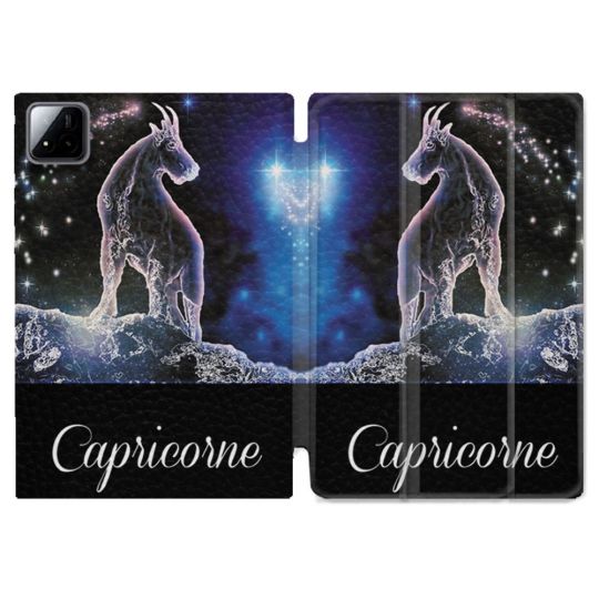 Coque Renforcée Pour Xiaomi Pad 7 / 7 Pro Signe Zodiaque 2 Capricorne