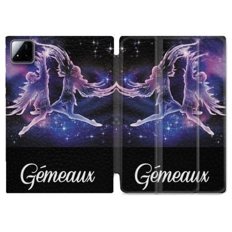 Coque Renforcée Pour Xiaomi Pad 7 / 7 Pro Signe Zodiaque 2 Gémeaux