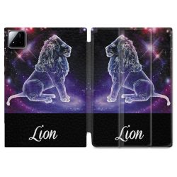 Coque Renforcée Pour Xiaomi Pad 7 / 7 Pro Signe Zodiaque 2 Lion