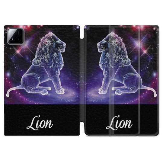 Coque Renforcée Pour Xiaomi Pad 7 / 7 Pro Signe Zodiaque 2 Lion