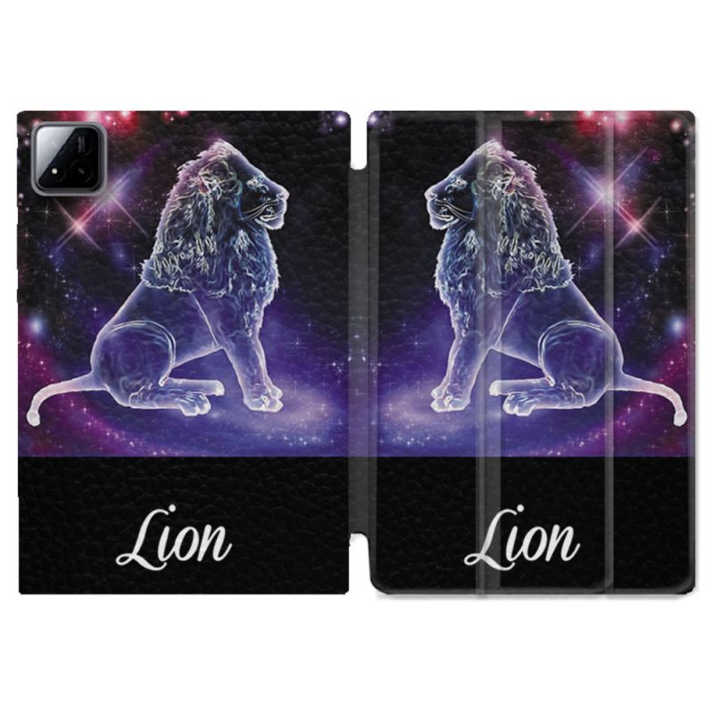 Coque Renforcée Pour Xiaomi Pad 7 / 7 Pro Signe Zodiaque 2 Lion