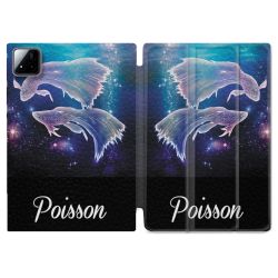 Coque Renforcée Pour Xiaomi Pad 7 / 7 Pro Signe Zodiaque 2 Poisson